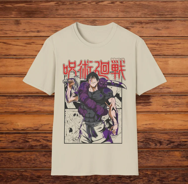 Jujutsu Kaisen Merch t-shirt with Toji